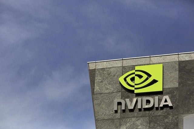 the logo of technology company nvidia is seen at its headquarters in santa clara california february 11 2015 photo reuters the logo of technology company nvidia is seen at its headquarters in santa clara california february 11 2015 photo reuters