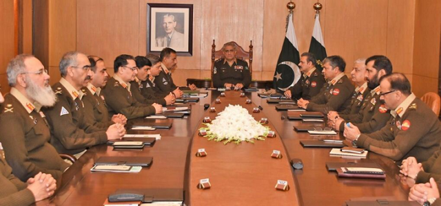 pakistan 039 s geo strategic environment security situation touched upon in corps commanders conference photo ispr pakistan 039 s geo strategic environment security situation touched upon in corps commanders conference photo ispr