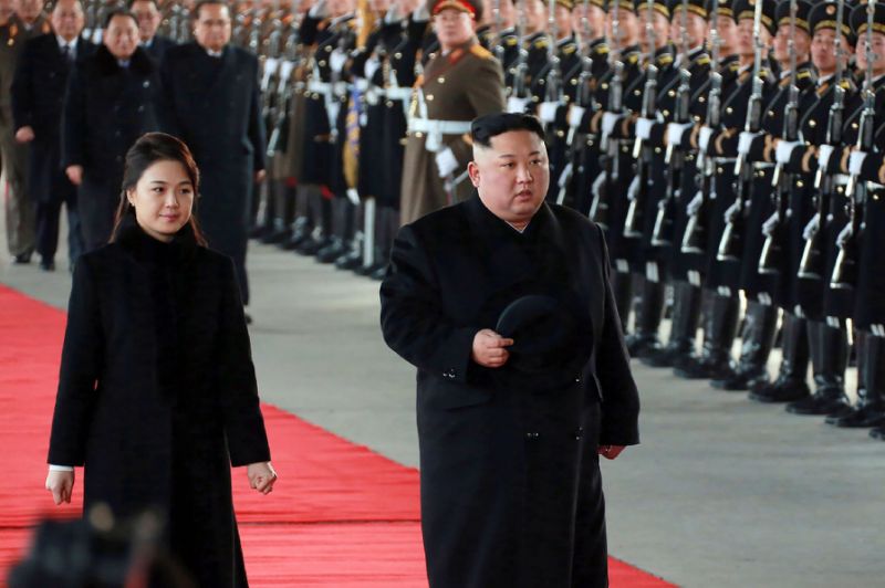 kim jong un is on his fourth visit to china as preparations ramp up for an expected second summit with donald trump photo afp