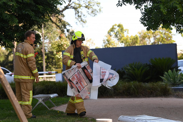 there were no immediate reports of any harm to staff photo reuters