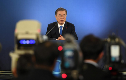 south korea s moon calls for bold steps ahead of second kim trump summit south korea s moon calls for bold steps ahead of second kim trump summit