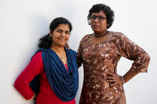 kanaka durga 39 l and bindu ammini 40 the first women to enter sabarimala temple which traditionally bans the entry of women of menstrual age photo reuters kanaka durga 39 l and bindu ammini 40 the first women to enter sabarimala temple which traditionally bans the entry of women of menstrual age photo reuters