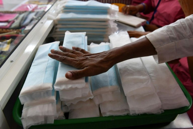 in july india withdrew a controversial tax on sanitary pads after a high profile campaign photo afp in july india withdrew a controversial tax on sanitary pads after a high profile campaign photo afp