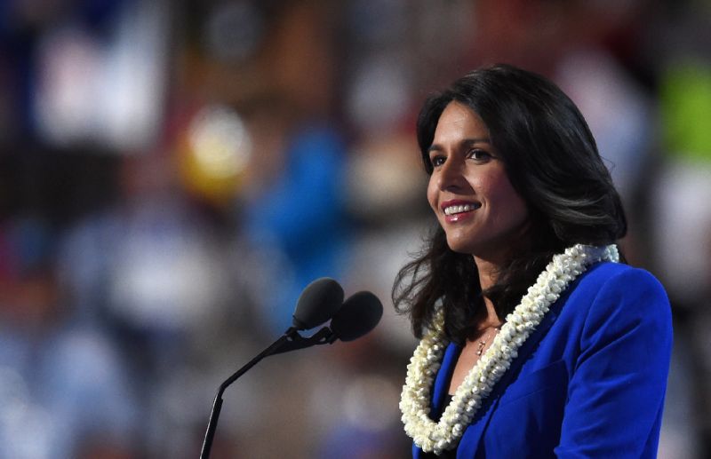 us member of congress tulsi gabbard a hawaii democrat says she will run for president in 2020 photo afp