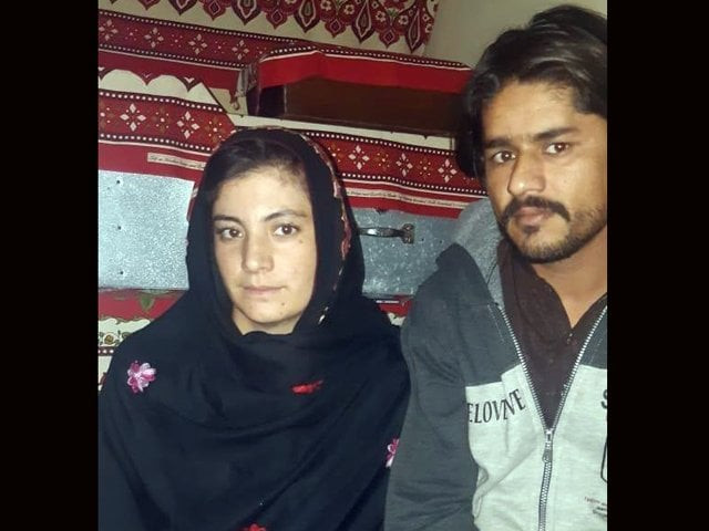 khush bakht says she wants to stay in karachi with husband instead of returning back home photo express khush bakht says she wants to stay in karachi with husband instead of returning back home photo express