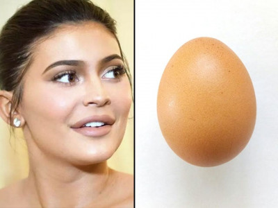 kylie jenner loses instagram record to an egg kylie jenner loses instagram record to an egg
