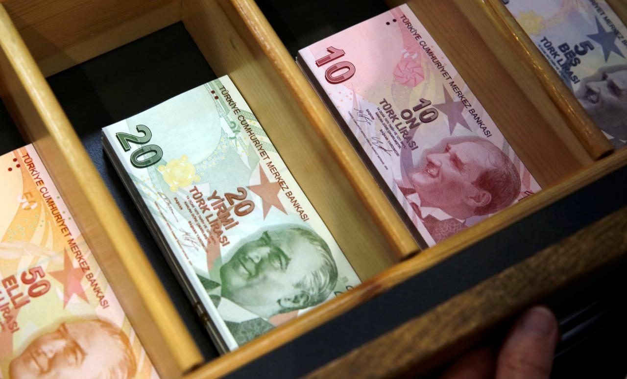 lira lost nearly 30 of its value against the dollar last year photo reuters