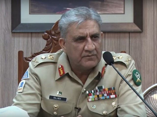 army along with other state institutions is fully engaged in enabling collective response says gen qamar photo file army along with other state institutions is fully engaged in enabling collective response says gen qamar photo file