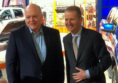volkswagen ford announce alliance centered on vans pickups volkswagen ford announce alliance centered on vans pickups