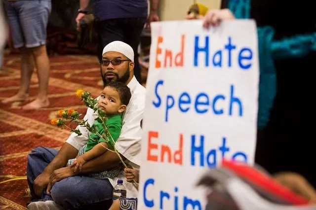 attendees sit next to a poster as speakers from different faiths speak at an interfaith rally titled quot love is stronger than hate quot at the islamic community center in phoenix arizona united states june 1 2015 the rally was held in response to an earlier anti muslim rally at the same location photo reuters attendees sit next to a poster as speakers from different faiths speak at an interfaith rally titled quot love is stronger than hate quot at the islamic community center in phoenix arizona united states june 1 2015 the rally was held in response to an earlier anti muslim rally at the same location photo reuters