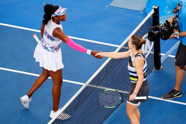 not another williams clash halep s win over venus means the elder sister will not be able to meet her younger sister serena on court in what is considered to be one of the most epic clashes in women s tennis photo afp not another williams clash halep s win over venus means the elder sister will not be able to meet her younger sister serena on court in what is considered to be one of the most epic clashes in women s tennis photo afp