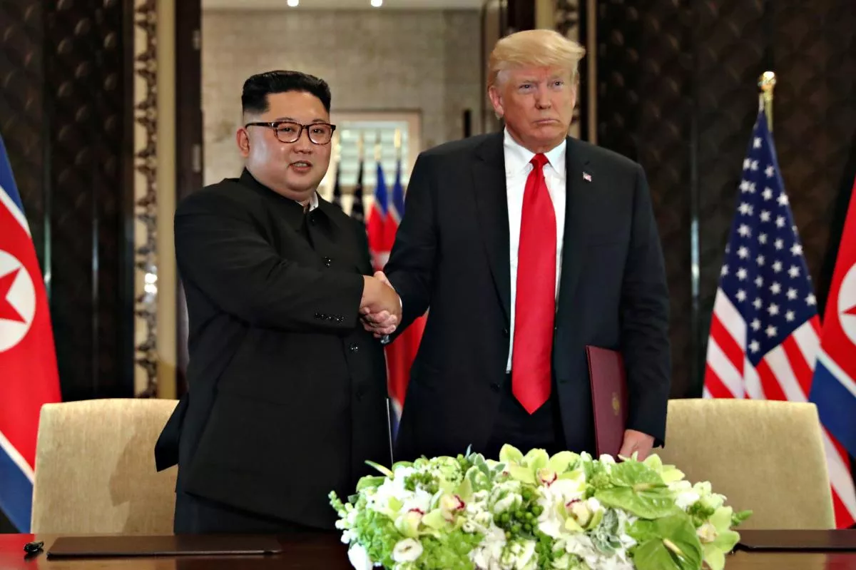 trump says he had a very good meeting with north korea 039 s nuclear envoy kim yong chol photo file trump says he had a very good meeting with north korea 039 s nuclear envoy kim yong chol photo file