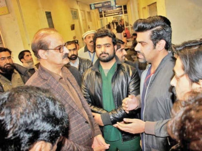 health minister visits twin cities major hospitals health minister visits twin cities major hospitals