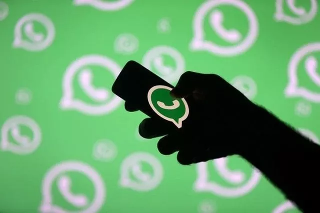 a man poses with a smartphone in front of displayed whatsapp logo in this illustration september 14 2017 photo reuters a man poses with a smartphone in front of displayed whatsapp logo in this illustration september 14 2017 photo reuters