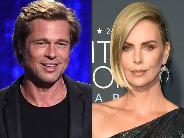 are brad pitt charlize theron hollywood s latest it couple