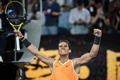 nadal slays giant killer tiafoe sets up tsitsipas semi