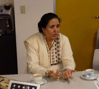 k p gets its first female ombudsperson