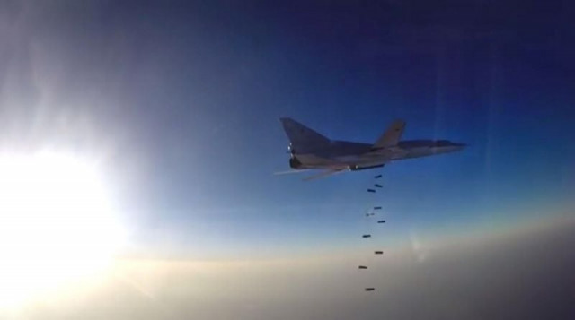 an image grab created on august 16 2016 from footage released by the russian defence ministry reportedly shows a russian tupolev tu 22m3 conducting an air strike in syria photo afp an image grab created on august 16 2016 from footage released by the russian defence ministry reportedly shows a russian tupolev tu 22m3 conducting an air strike in syria photo afp