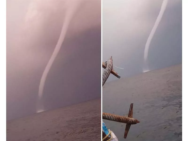 the rare weather phenomenon occurred in pakistan for the third time photo express the rare weather phenomenon occurred in pakistan for the third time photo express