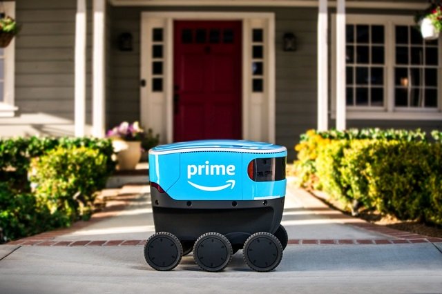 amazon rolls out scout delivery robots