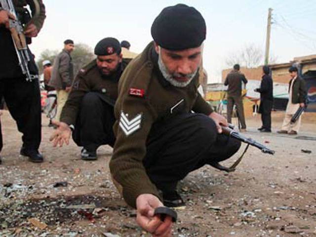 one security force official martyred another injured in the incident photo file