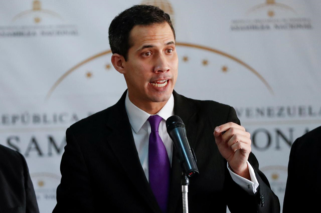 brazil colombia chile peru and argentina all gave their backing to guaido 039 s self proclamation as acting president photo reuters