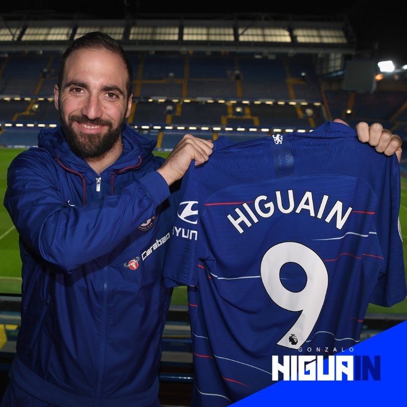 higuain sealed a loan move until the end of the season on wednesday from parent club juventus having spent a troubled first half of the campaign on loan at ac milan photo courtesy chelsea