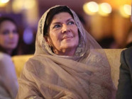 former prime minister imran khan s sister aleema khanum photo file