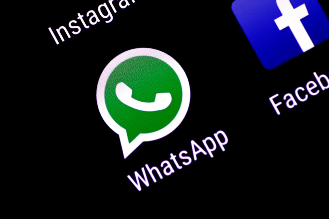 facebook user will be able to send an encrypted message to anyone who has a whatsapp account photo reuters