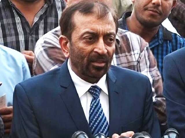 former mqm leader demands rs200 billion worth development package for the port city photo express file