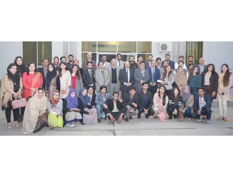 participants of a workshop on countering violent extremism media product development pose for a group photo photo express