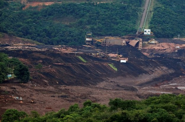 a view of a tailings dam owned by brazilian miner vale sa that burst in brumadinho brazil january 26 2019 photo reuters a view of a tailings dam owned by brazilian miner vale sa that burst in brumadinho brazil january 26 2019 photo reuters