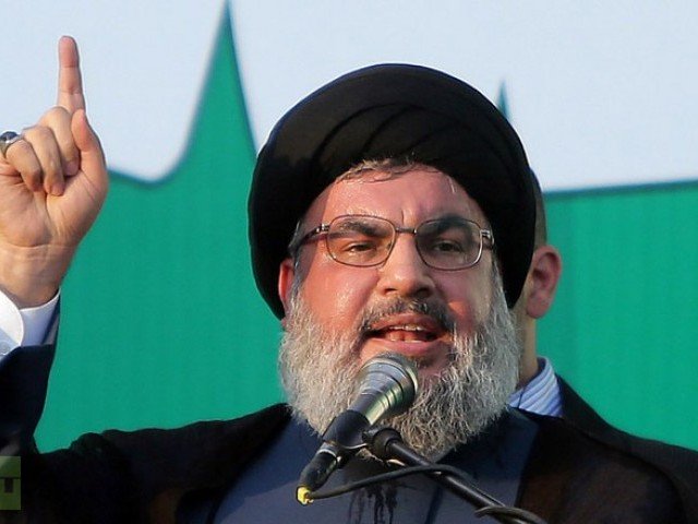 hezbollah leader syed hassan nasrallah photo file