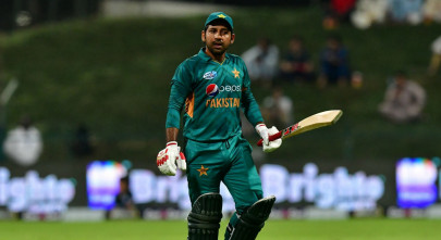 sarfraz suspended for four matches by icc