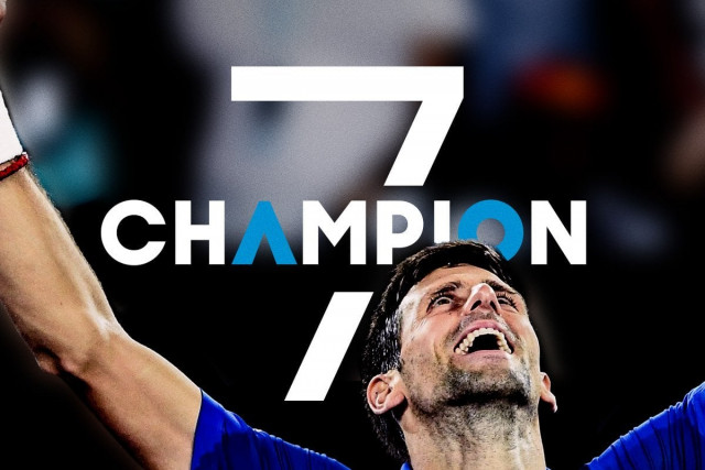 novak djokovic wins the australian open photo courtesy australianopen twitter novak djokovic wins the australian open photo courtesy australianopen twitter