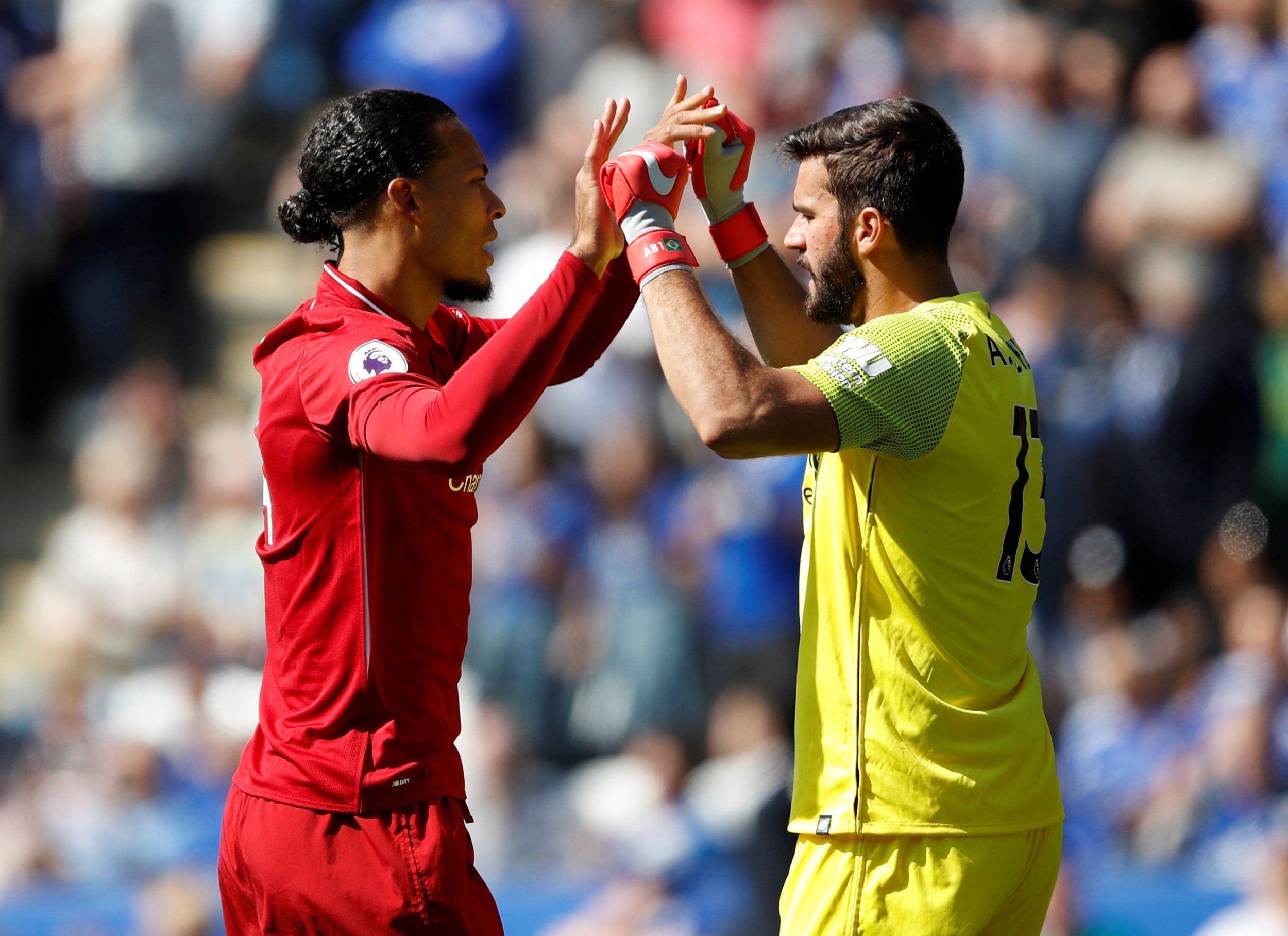 after receiving a 187 million transfer fee for coutinho klopp s side bought alisson becker and virgil van dijk photo afp