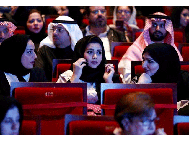 after a year of lifting ban first cinema opens in jeddah