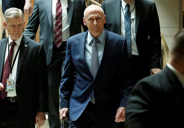 director of national intelligence dan coats arrives for a closed senators only capitol hill briefing on election security at the us capitol in washington us august 22 2018 photo reuters director of national intelligence dan coats arrives for a closed senators only capitol hill briefing on election security at the us capitol in washington us august 22 2018 photo reuters