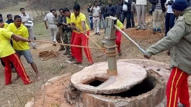 the woman and her children were found dead in a well near their home photo courtesy bbc the woman and her children were found dead in a well near their home photo courtesy bbc