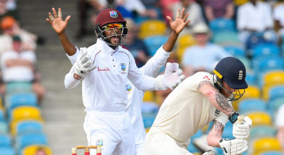 west indies dominate opening day of second test west indies dominate opening day of second test