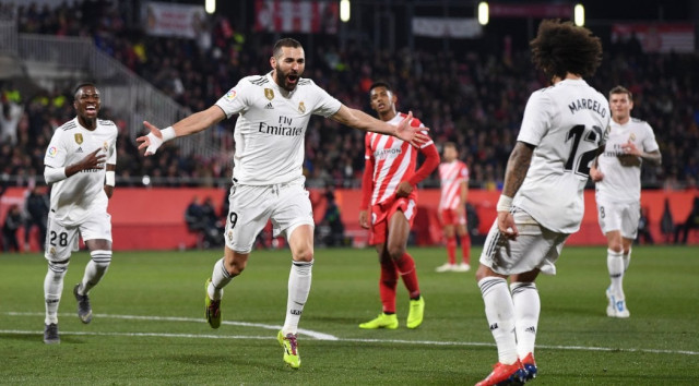 santiago solari 039 s team are gaining momentum having won six out of their last seven games with the resumption of the champions league just around the corner photo afp santiago solari 039 s team are gaining momentum having won six out of their last seven games with the resumption of the champions league just around the corner photo afp