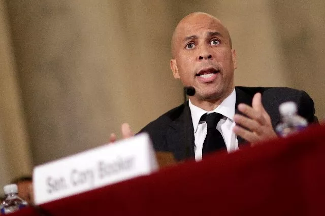 senator cory booker d nj testifies to the senate judiciary committee photo reuters senator cory booker d nj testifies to the senate judiciary committee photo reuters