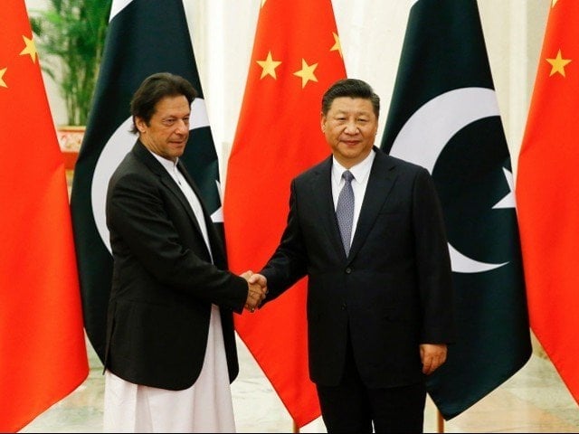 pm imran khan with china 039 s president xi jinping photo afp