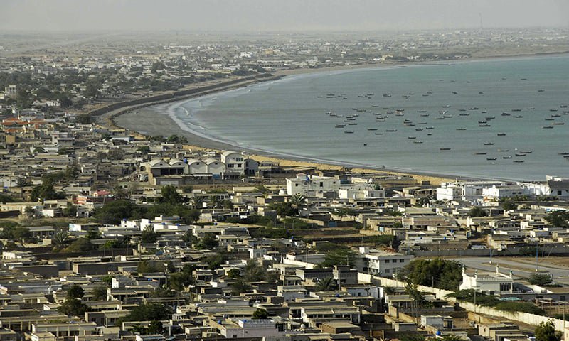 a general view of the pakistani coastal town of gwadar on the arabian sea in this march 19 2007 photo reuters