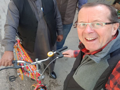 kobler gives bicycle truck art makeover kobler gives bicycle truck art makeover