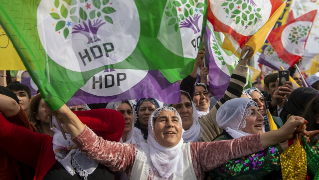 supporters of the pro kurdish peoples 039 democratic party hdp attend a 039 peace and justice 039 rally in istanbul on february 3 2019 photo afp supporters of the pro kurdish peoples 039 democratic party hdp attend a 039 peace and justice 039 rally in istanbul on february 3 2019 photo afp