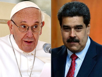 under fire maduro writes to pope for help under fire maduro writes to pope for help