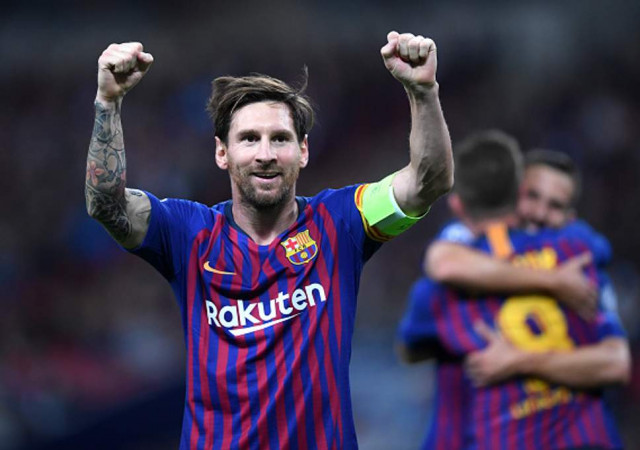 messi returned to training on tuesday before the first leg at the camp nou on wednesday despite feeling discomfort in his thigh during barca 039 s draw with valencia on sunday photo afp messi returned to training on tuesday before the first leg at the camp nou on wednesday despite feeling discomfort in his thigh during barca 039 s draw with valencia on sunday photo afp