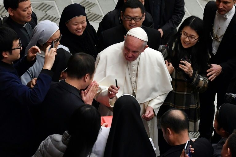 pope francis 039 s public admission that priests have used nuns as quot sexual slaves quot marks a new chapter in the crisis rocking the church photo afp