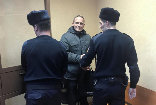 armed police detained dennis christensen a 46 year old builder in may 2017 at a prayer meeting in oryol photo reuters armed police detained dennis christensen a 46 year old builder in may 2017 at a prayer meeting in oryol photo reuters